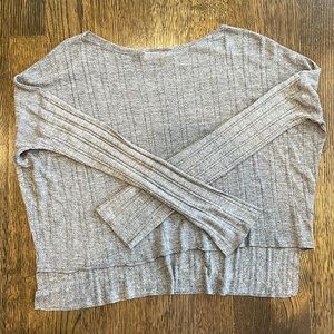 ZARA cropped longsleeve